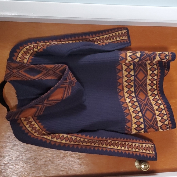 Lucky Brand Patterned Cardigan - Picture 5 of 6